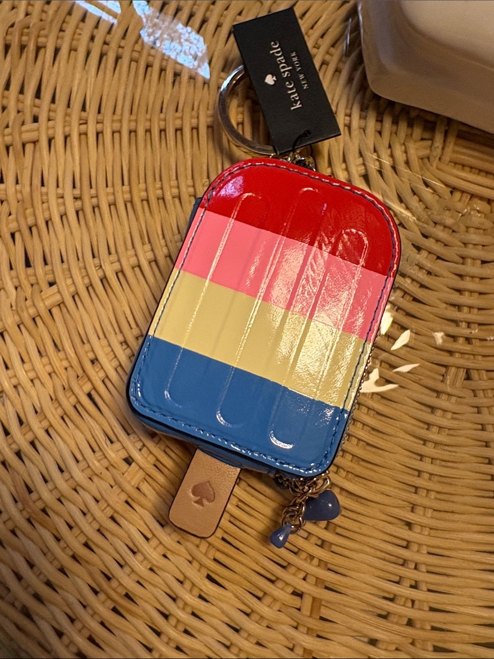 Kate Spade Popsicle pouch key ring - Picture 3 of 10